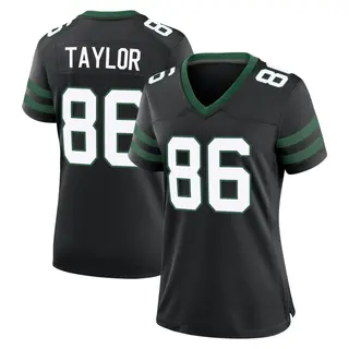 New York Jets Women's Malik Taylor Game Legacy Alternate Jersey - Black