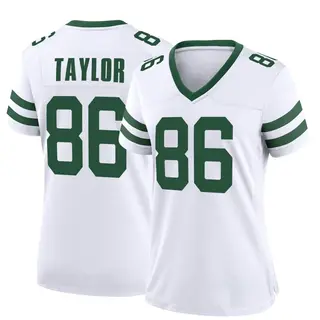 New York Jets Women's Malik Taylor Game Legacy Jersey - White