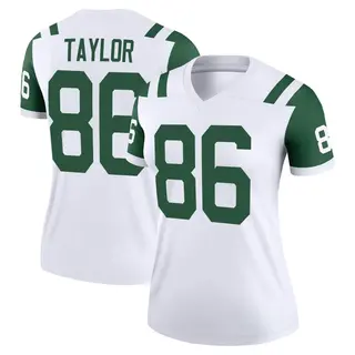 New York Jets Women's Malik Taylor Legend Classic Alternate Jersey - White