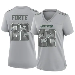 New York Jets Women's Matt Forte Game Atmosphere Fashion Jersey - Gray