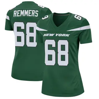 New York Jets Women's Mike Remmers Game Gotham Jersey - Green