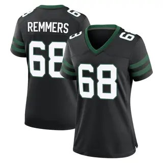 New York Jets Women's Mike Remmers Game Legacy Alternate Jersey - Black