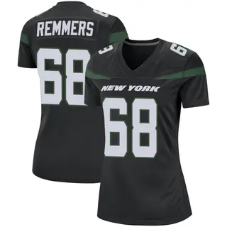 New York Jets Women's Mike Remmers Game Stealth Jersey - Black