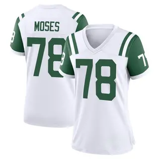 New York Jets Women's Morgan Moses Game Classic Alternate Jersey - White