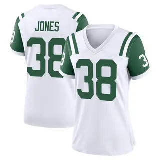 New York Jets Women's Myles Jones Game Classic Alternate Jersey - White