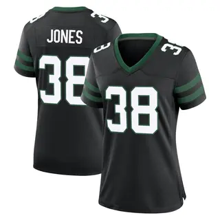 New York Jets Women's Myles Jones Game Legacy Alternate Jersey - Black