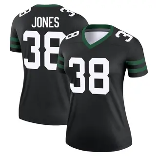 New York Jets Women's Myles Jones Legend Legacy Jersey - Black