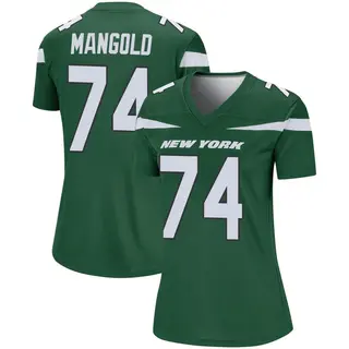 New York Jets Women's Nick Mangold Legend Gotham Player Jersey - Green