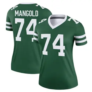 New York Jets Women's Nick Mangold Legend Legacy Jersey - Green