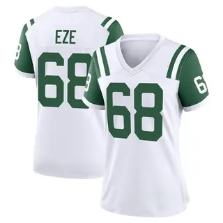 New York Jets Women's Obinna Eze Game Classic Alternate Jersey - White