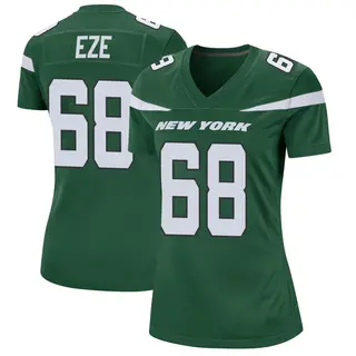 New York Jets Women's Obinna Eze Game Gotham Jersey - Green