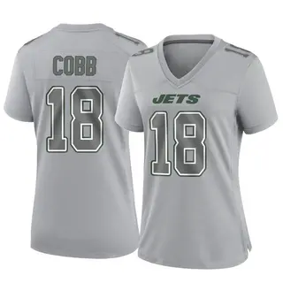 New York Jets Women's Randall Cobb Game Atmosphere Fashion Jersey - Gray