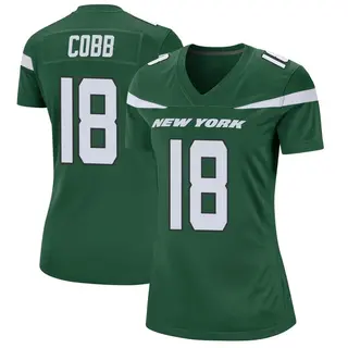 New York Jets Women's Randall Cobb Game Gotham Jersey - Green