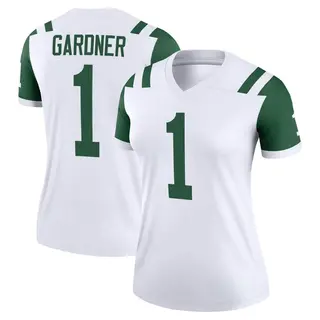 New York Jets Women's Sauce Gardner Legend Classic Alternate Jersey - White