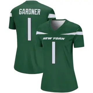 New York Jets Women's Sauce Gardner Legend Gotham Player Jersey - Green