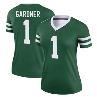 New York Jets Women's Sauce Gardner Legend Legacy Jersey - Green