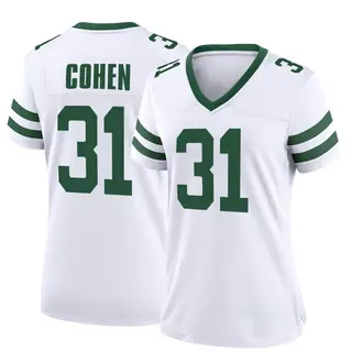 New York Jets Women's Tarik Cohen Game Legacy Jersey - White