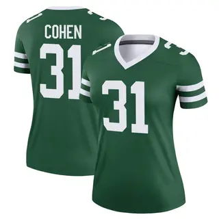 New York Jets Women's Tarik Cohen Legend Legacy Jersey - Green