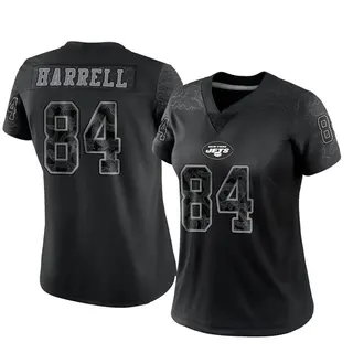 New York Jets Women's Tyler Harrell Limited Reflective Jersey - Black