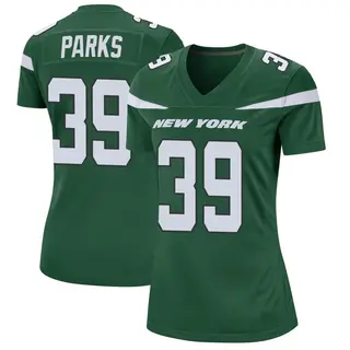 New York Jets Women's Will Parks Game Gotham Jersey - Green