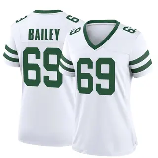 New York Jets Women's Zack Bailey Game Legacy Jersey - White