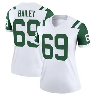 New York Jets Women's Zack Bailey Legend Classic Alternate Jersey - White