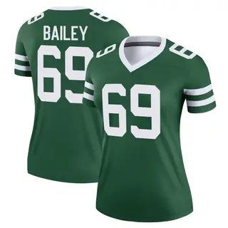 New York Jets Women's Zack Bailey Legend Legacy Jersey - Green