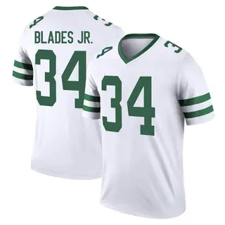 New York Jets Youth Al Blades Jr. Legend Legacy Jersey - White