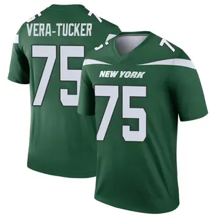 New York Jets Youth Alijah Vera-Tucker Legend Gotham Player Jersey - Green