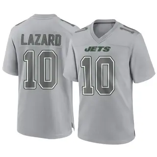 New York Jets Youth Allen Lazard Game Atmosphere Fashion Jersey - Gray