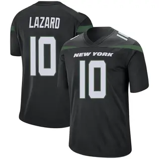 New York Jets Youth Allen Lazard Game Stealth Jersey - Black