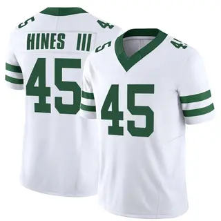 New York Jets Youth Anthony Hines III Game Legacy Jersey - White