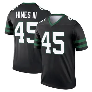 New York Jets Youth Anthony Hines III Legend Legacy Jersey - Black