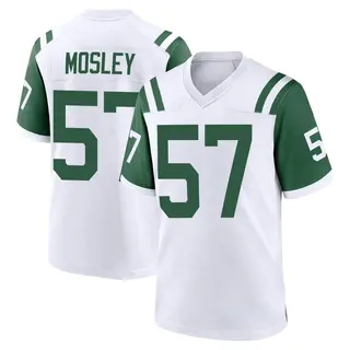 New York Jets Youth C.J. Mosley Game Classic Alternate Jersey - White