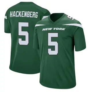 New York Jets Youth Christian Hackenberg Game Gotham Jersey - Green