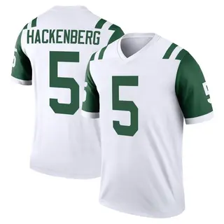 New York Jets Youth Christian Hackenberg Legend Classic Alternate Jersey - White