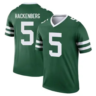 New York Jets Youth Christian Hackenberg Legend Legacy Jersey - Green