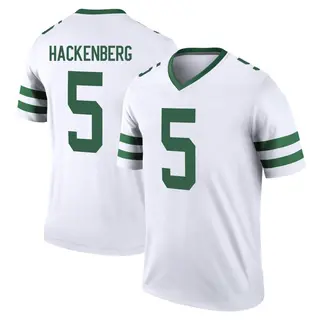 New York Jets Youth Christian Hackenberg Legend Legacy Jersey - White