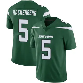 New York Jets Youth Christian Hackenberg Limited Gotham Vapor Jersey - Green