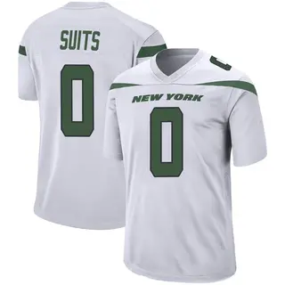 New York Jets Youth Colby Suits Game Spotlight Jersey - White