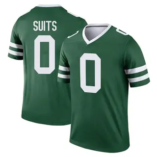 New York Jets Youth Colby Suits Legend Legacy Jersey - Green