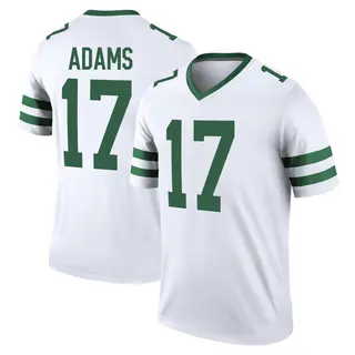 New York Jets Youth Davante Adams Legend Legacy Jersey - White