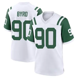 New York Jets Youth Dennis Byrd Game Classic Alternate Jersey - White