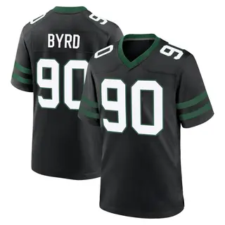 New York Jets Youth Dennis Byrd Game Legacy Alternate Jersey - Black