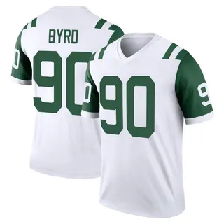 New York Jets Youth Dennis Byrd Legend Classic Alternate Jersey - White