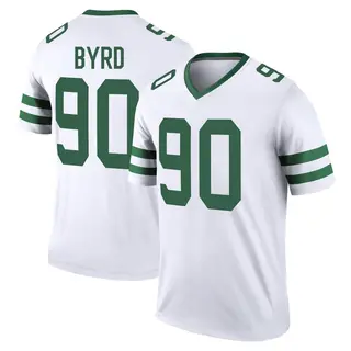 New York Jets Youth Dennis Byrd Legend Legacy Jersey - White