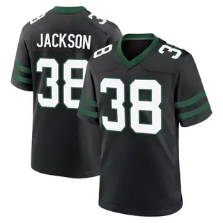 New York Jets Youth Deon Jackson Game Legacy Alternate Jersey - Black