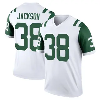 New York Jets Youth Deon Jackson Legend Classic Alternate Jersey - White