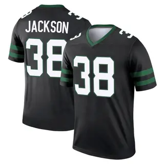 New York Jets Youth Deon Jackson Legend Legacy Jersey - Black