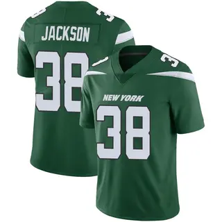 New York Jets Youth Deon Jackson Limited Gotham Vapor Jersey - Green